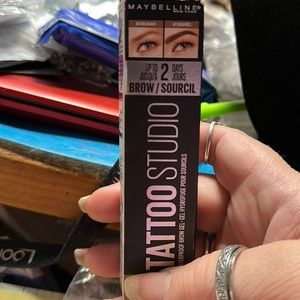 Maybelline tattoo studio waterproof brow gel